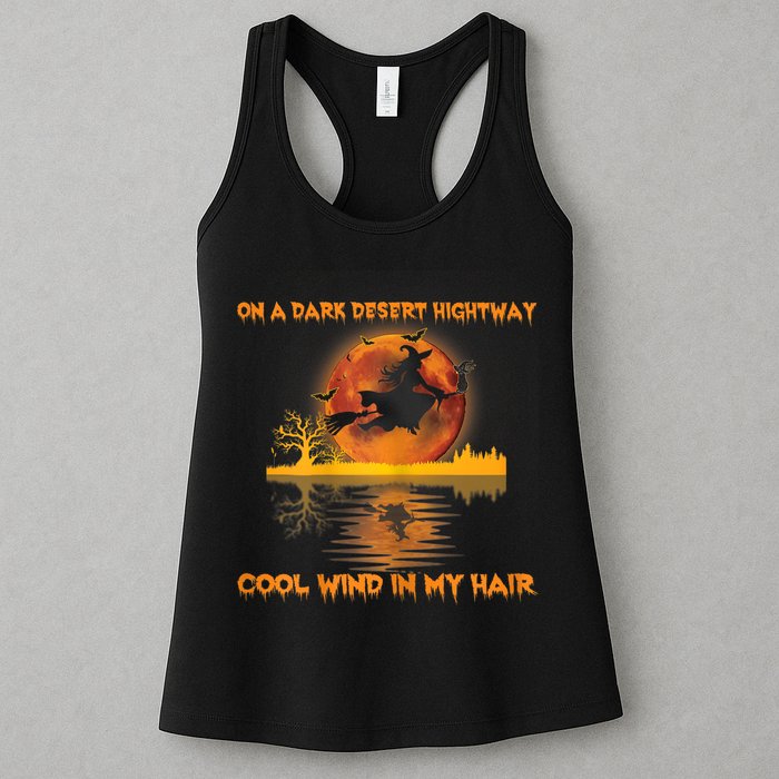 Witch On A Dark Desert Highway Tshirt Womens In Witch Tshirt Womens Tank Top