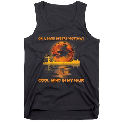 Witch On A Dark Desert Highway Tshirt Womens In Witch Tshirt Tank Top