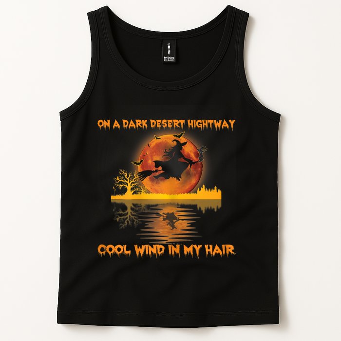 Witch On A Dark Desert Highway Tshirt Womens In Witch Tshirt Tank Top
