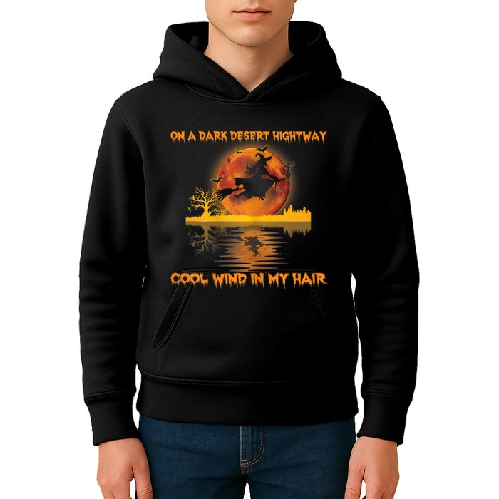 Witch On A Dark Desert Highway Tshirt Womens In Witch Tshirt Kids Hoodie