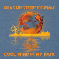 Witch On A Dark Desert Highway Tshirt Womens In Witch Tshirt Garment-Dyed Sweatshirt