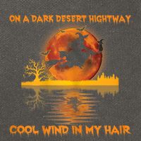 Witch On A Dark Desert Highway Tshirt Womens In Witch Tshirt Cotton Canvas Backpack