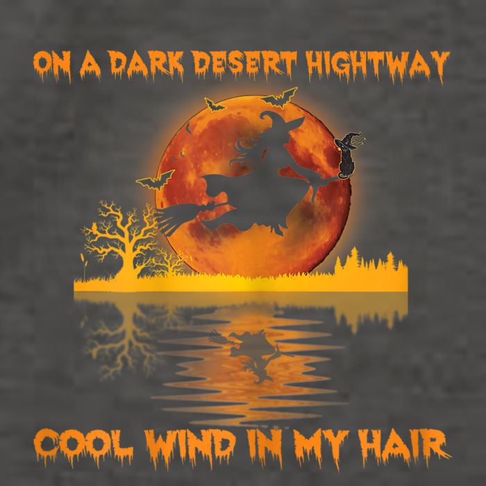 Witch On A Dark Desert Highway Tshirt Womens In Witch Tshirt Vector Backpack