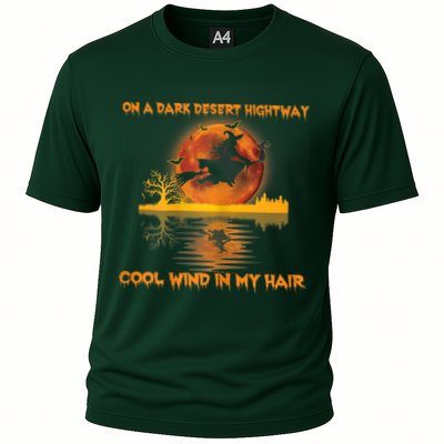 Witch On A Dark Desert Highway Tshirt Womens In Witch Tshirt Performance Shirt