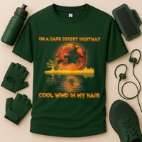 Witch On A Dark Desert Highway Tshirt Womens In Witch Tshirt Performance Shirt