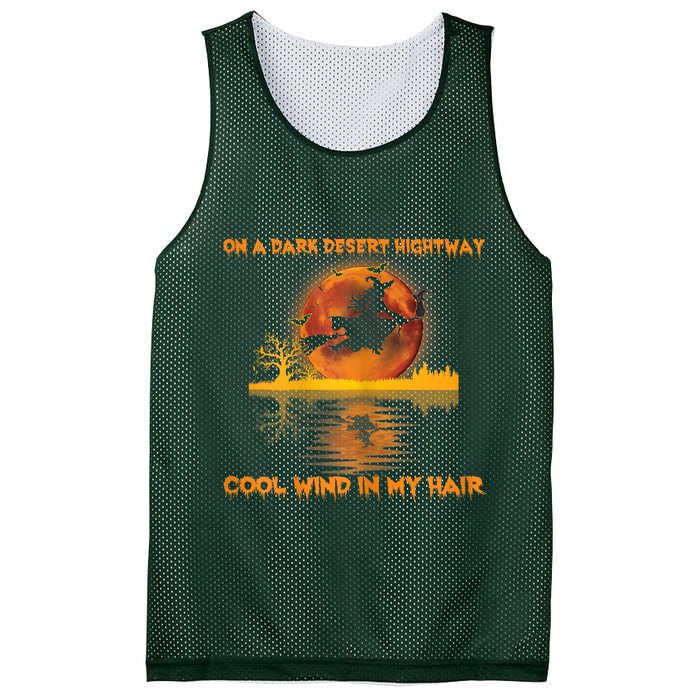 Witch On A Dark Desert Highway Tshirt Womens In Witch Tshirt Mesh Reversible Basketball Jersey Tank