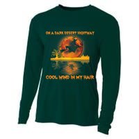 Witch On A Dark Desert Highway Tshirt Womens In Witch Tshirt Cooling Performance Long Sleeve Crew