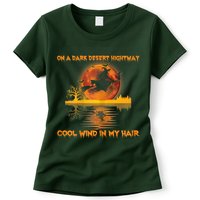 Witch On A Dark Desert Highway Tshirt Womens In Witch Tshirt Womens T-Shirt
