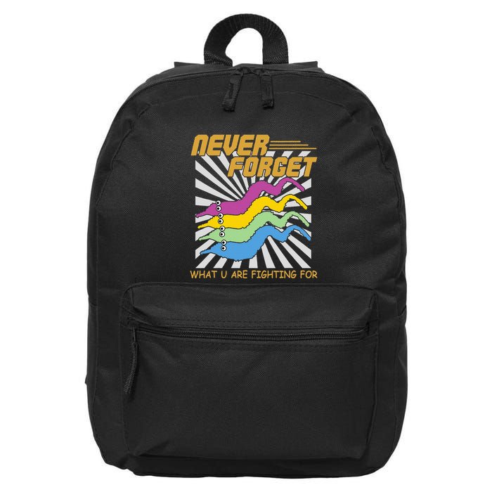 Worm On A String 16 in Basic Backpack