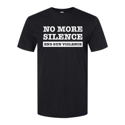 Wear Orange Anti Gun No More Silence End Gun Violence Ribbon Softstyle CVC T-Shirt