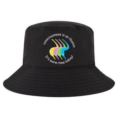 Worm On A String Meme Worm Gift Black Small Cool Comfort Performance Bucket Hat