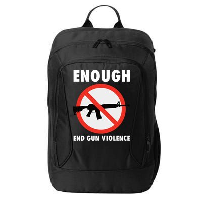 Wear Orange Anti Gun Sign Enough End Gun Violence City Backpack