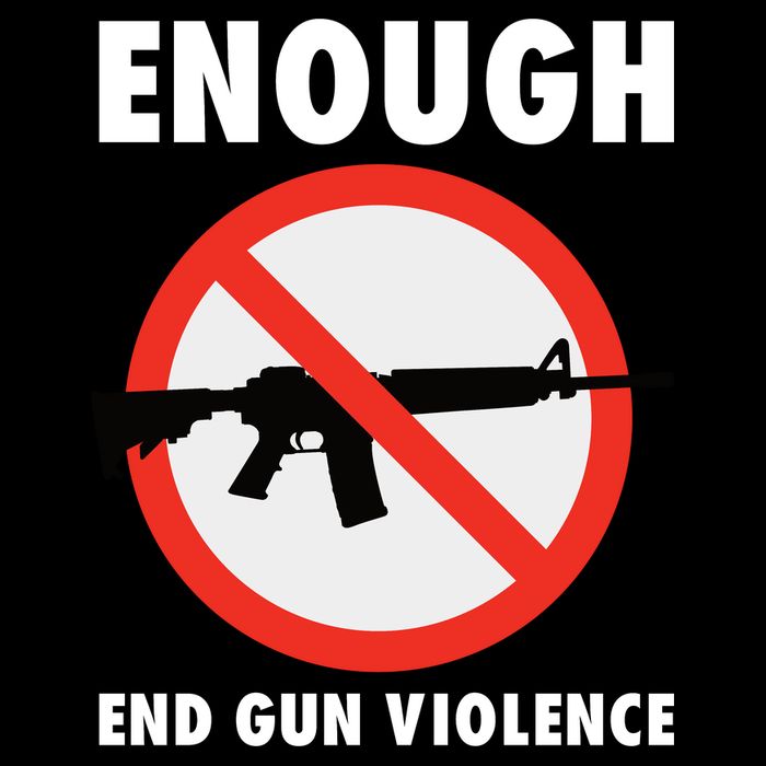 Wear Orange Anti Gun Sign Enough End Gun Violence Bucket Hat