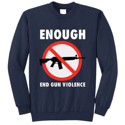 Wear Orange Anti Gun Sign Enough End Gun Violence Sweatshirt