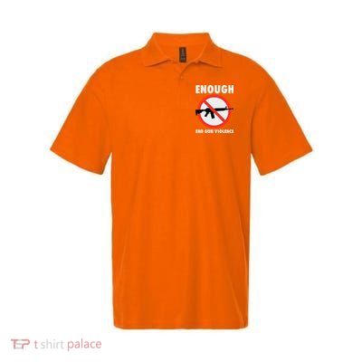 Wear Orange Anti Gun Sign Enough End Gun Violence Polo