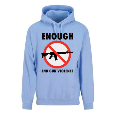 Wear Orange Anti Gun Sign Enough End Gun Violence Unisex Surf Hoodie