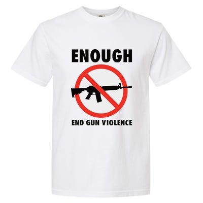 Wear Orange Anti Gun Sign Enough End Gun Violence Garment-Dyed Heavyweight T-Shirt