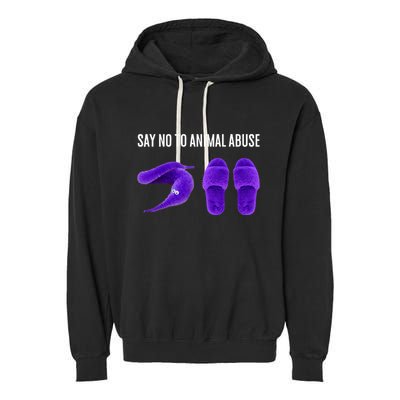 Worm On A String Meme Garment-Dyed Fleece Hoodie
