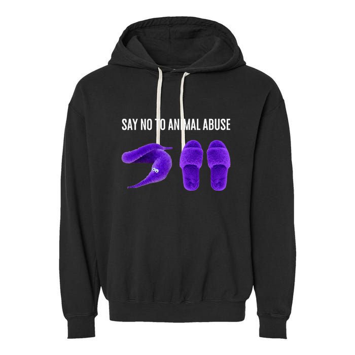 Worm On A String Meme Garment-Dyed Fleece Hoodie