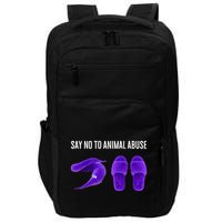 Worm On A String Meme Impact Tech Backpack