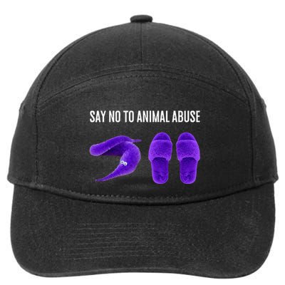 Worm On A String Meme 7-Panel Snapback Hat