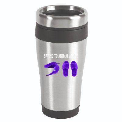Worm On A String Meme 16oz Travel Tumbler