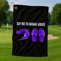 Worm On A String Meme Golf Towel
