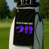 Worm On A String Meme Golf Towel