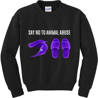 Worm On A String Meme Kids Sweatshirt