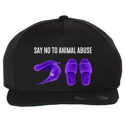 Worm On A String Meme Wool Snapback Cap