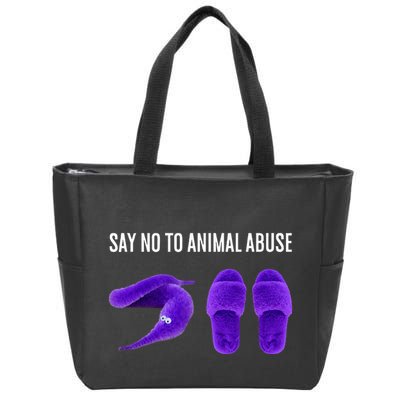 Worm On A String Meme Zip Tote Bag