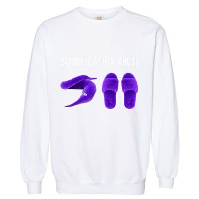 Worm On A String Meme Garment-Dyed Sweatshirt