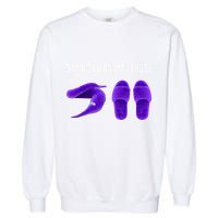 Worm On A String Meme Garment-Dyed Sweatshirt