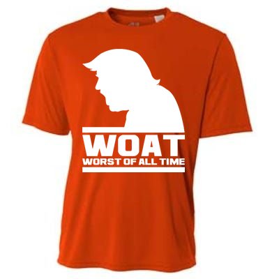 WOAT Anti Trump Worst Of All Time Cooling Performance Crew T-Shirt