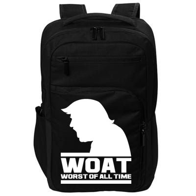 WOAT Anti Trump Worst Of All Time Impact Tech Backpack