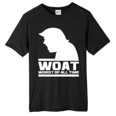 WOAT Anti Trump Worst Of All Time Tall Fusion ChromaSoft Performance T-Shirt