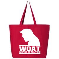 WOAT Anti Trump Worst Of All Time 25L Jumbo Tote