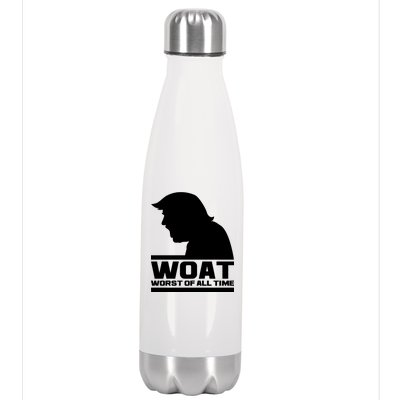 WOAT Anti Trump Worst Of All Time Stainless Steel Insulated Water Bottle