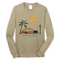 Woody Old Beach Coastal Great Beach Surf Long Sleeve Shirt