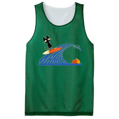 Wave Of Blue Cats Blue Cats Wave For Kamala Cats Mesh Reversible Basketball Jersey Tank