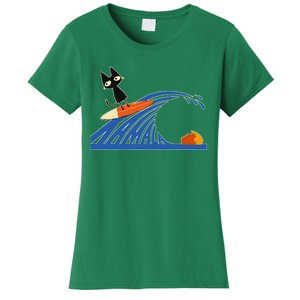 Wave Of Blue Cats Blue Cats Wave For Kamala Cats Women's T-Shirt