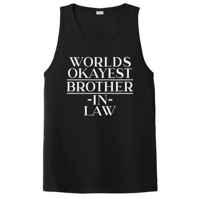 World's Okayest Brother In Law PosiCharge Competitor Tank