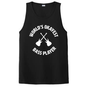 Worlds Okayest Bass Player Bassist Bass Guitar PosiCharge Competitor Tank