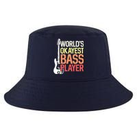 Worlds Okayest Bass Player Bassists Musician Cool Comfort Performance Bucket Hat