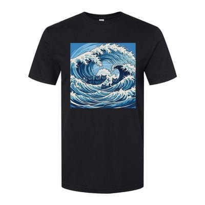 Wave Of Blue Cats Softstyle® CVC T-Shirt