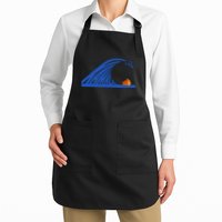 Wave Of Blue Kamala Harris Funny Anti Trump Apron