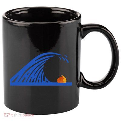 Wave Of Blue Kamala Harris Funny Anti Trump 11oz C Handle Ceramic Mug