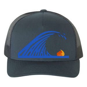 Wave Of Blue Kamala Harris Funny Anti Trump Yupoong Adult 5-Panel Trucker Hat