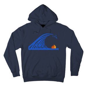 Wave Of Blue Kamala Harris Funny Anti Trump Hoodie