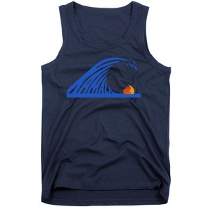 Wave Of Blue Kamala Harris Funny Anti Trump Tank Top